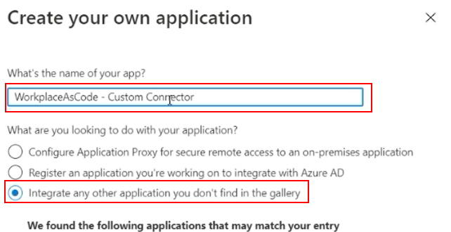 Integrate any other application